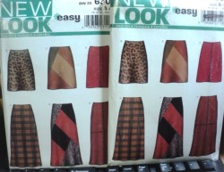 6300 EASY COLOR BLOCK OR NOT A-SKIRTS LENGTHS PATTERN 6-16